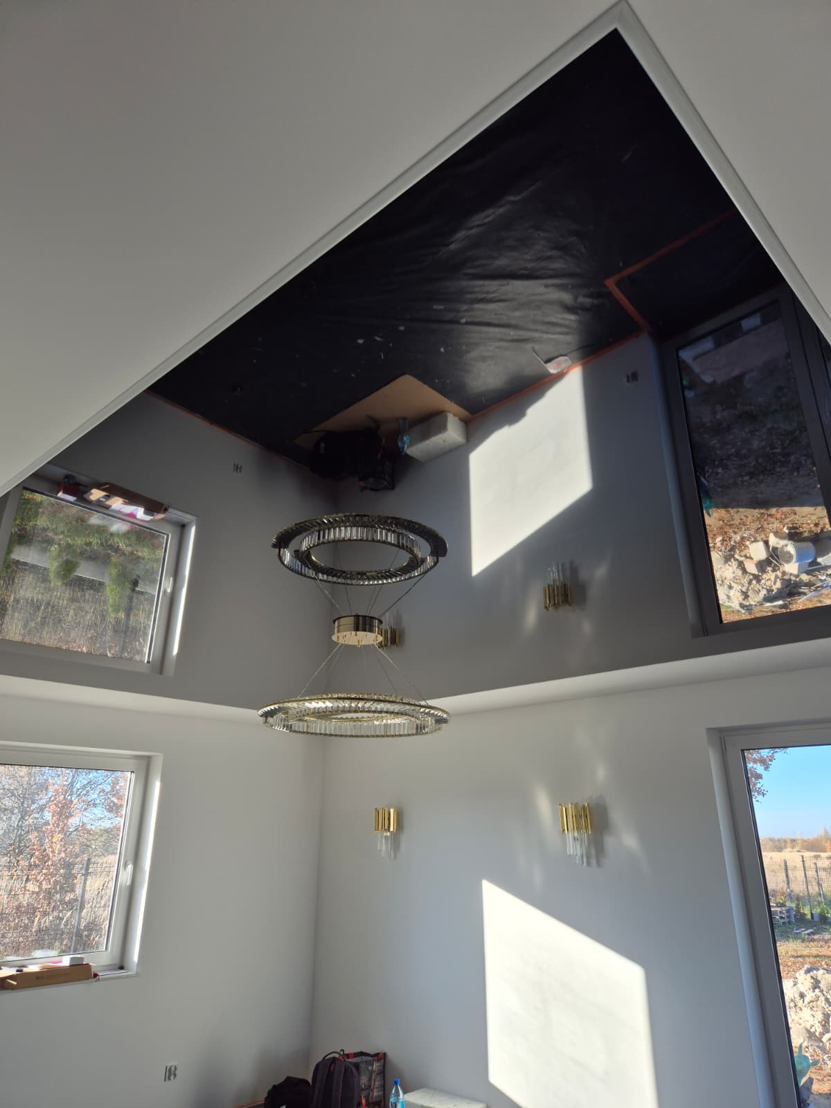 Sufit napinany — realizacja nr 19 firmy Nowoczesne Sufity Napinane, Radom i okolice