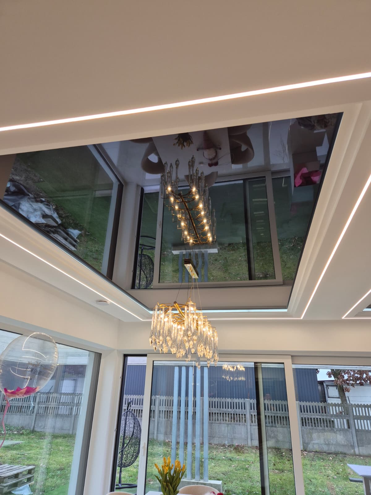 Sufit napinany — realizacja nr 49 firmy Nowoczesne Sufity Napinane, Radom i okolice