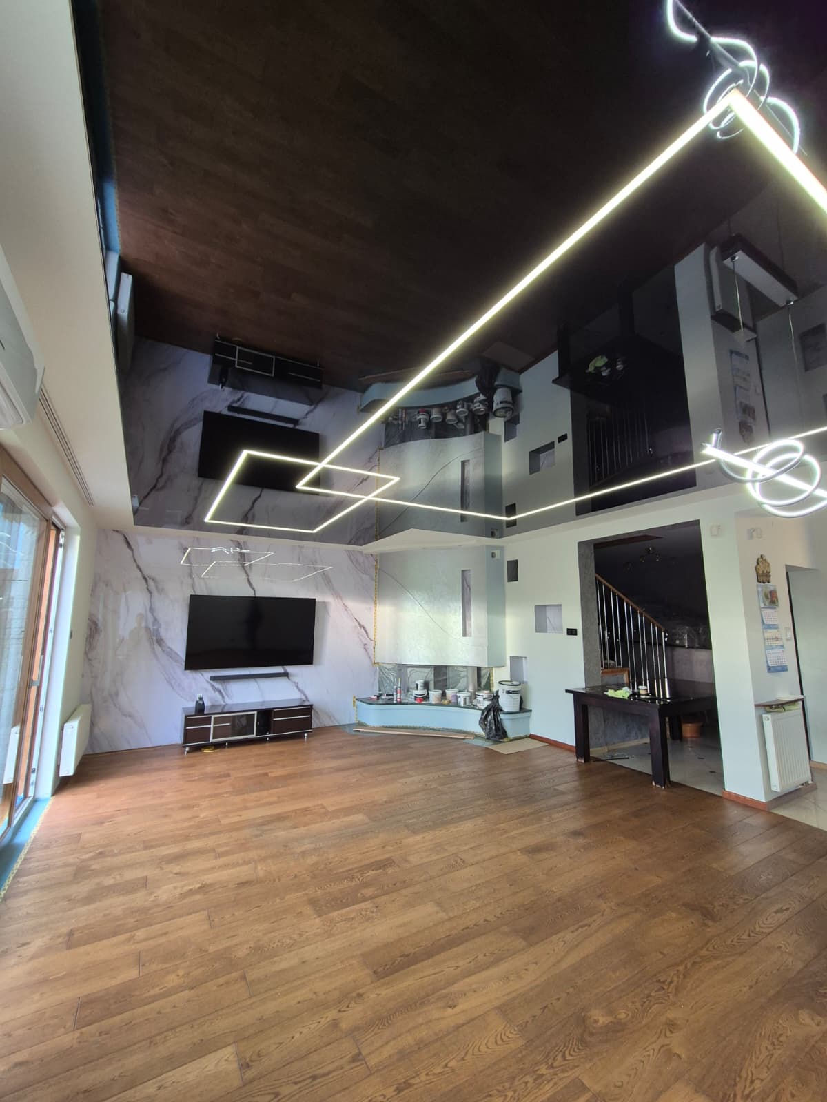 Sufit napinany — realizacja nr 55 firmy Nowoczesne Sufity Napinane, Radom i okolice