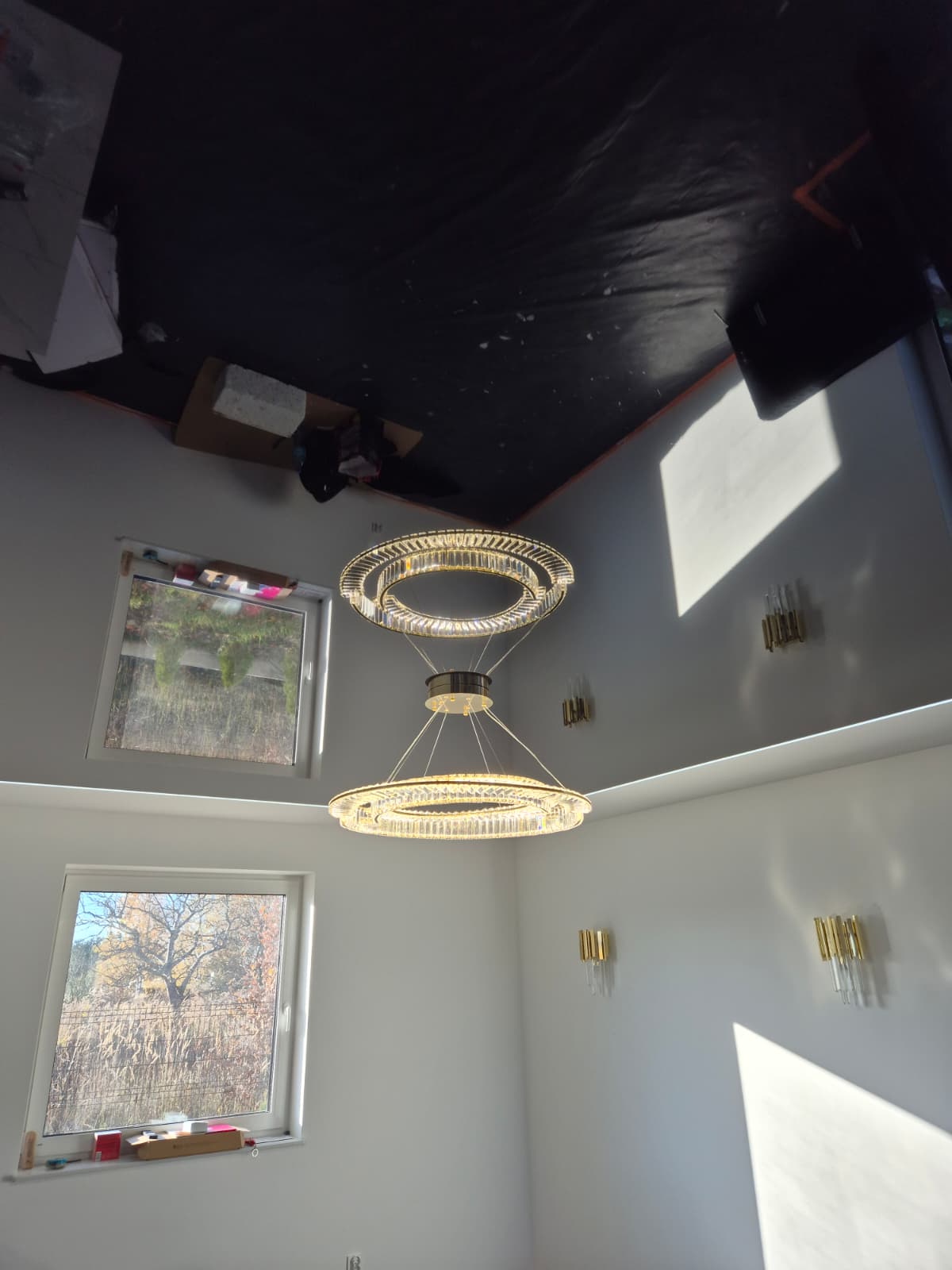 Sufit napinany — realizacja nr 68 firmy Nowoczesne Sufity Napinane, Radom i okolice