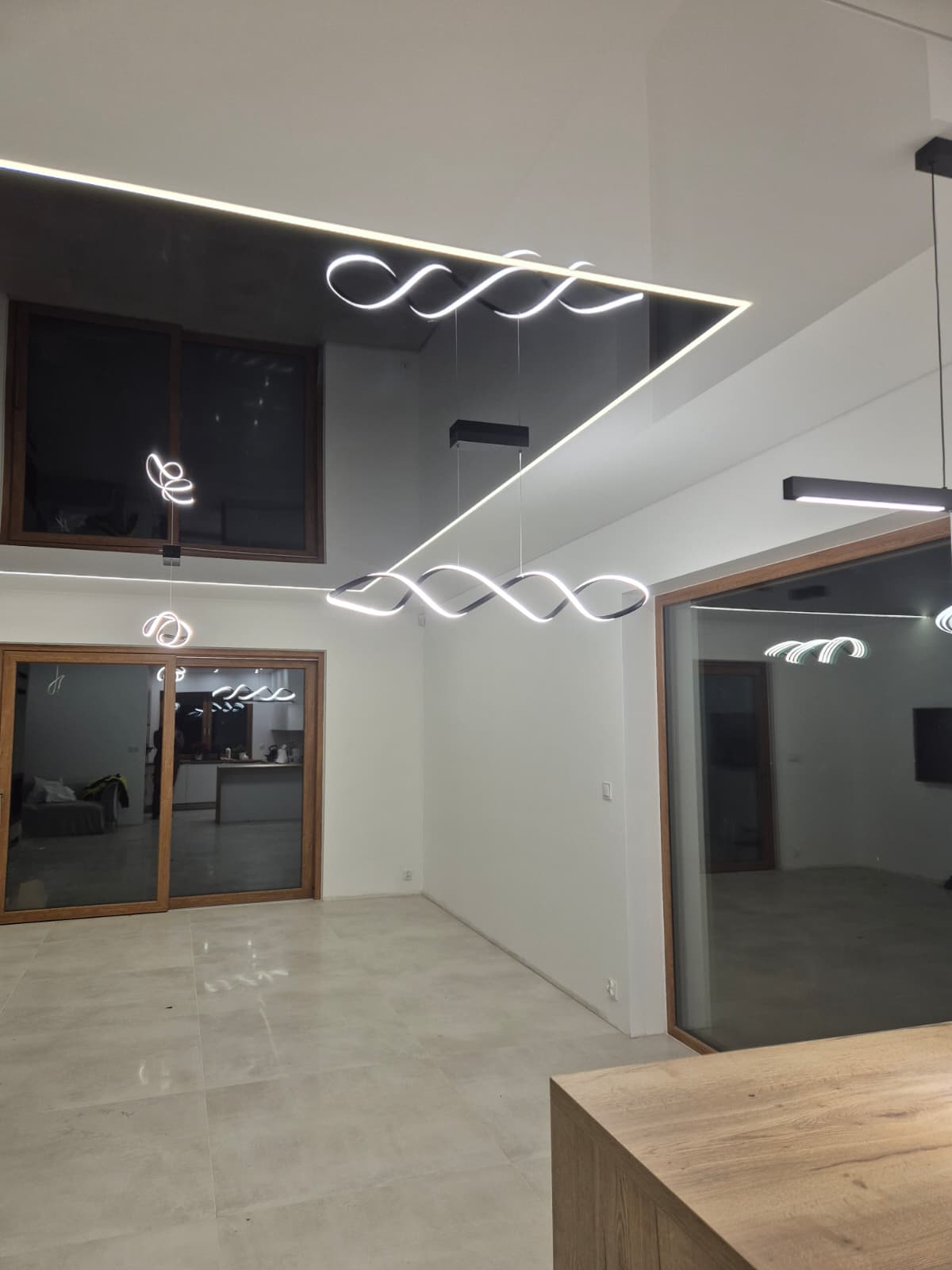Sufit napinany — realizacja nr 73 firmy Nowoczesne Sufity Napinane, Radom i okolice