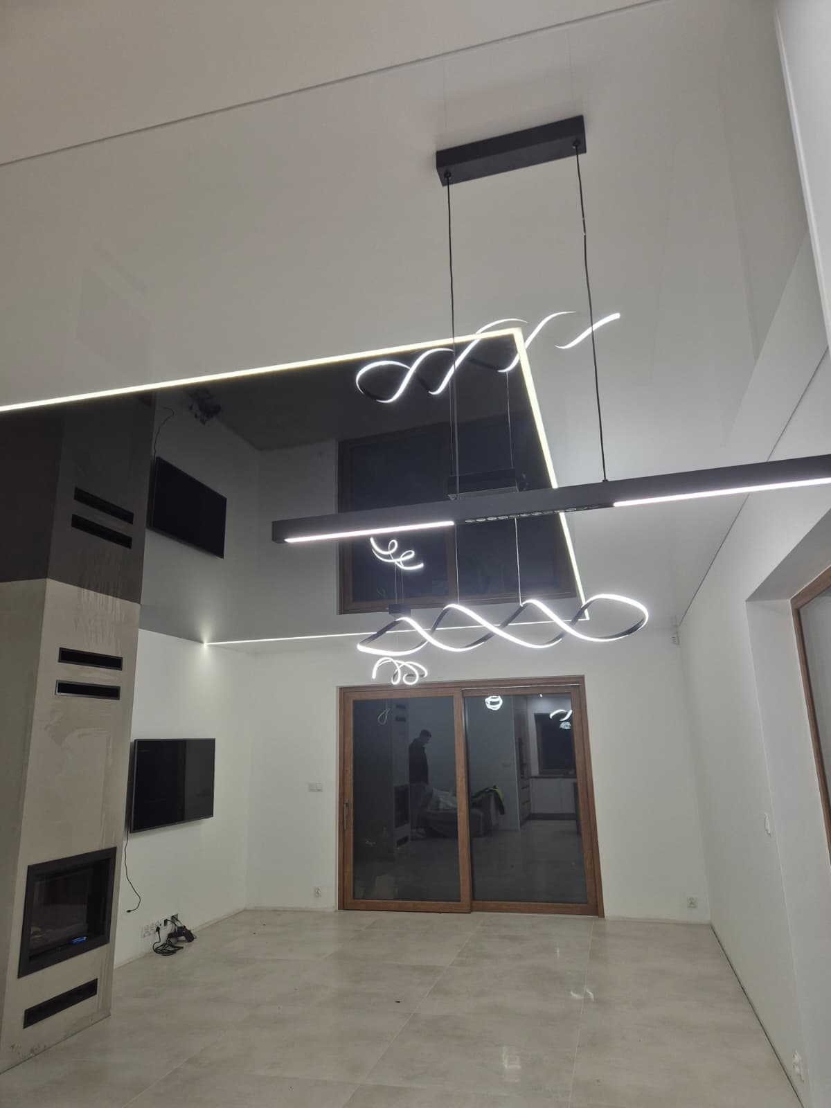 Sufit napinany — realizacja nr 75 firmy Nowoczesne Sufity Napinane, Radom i okolice