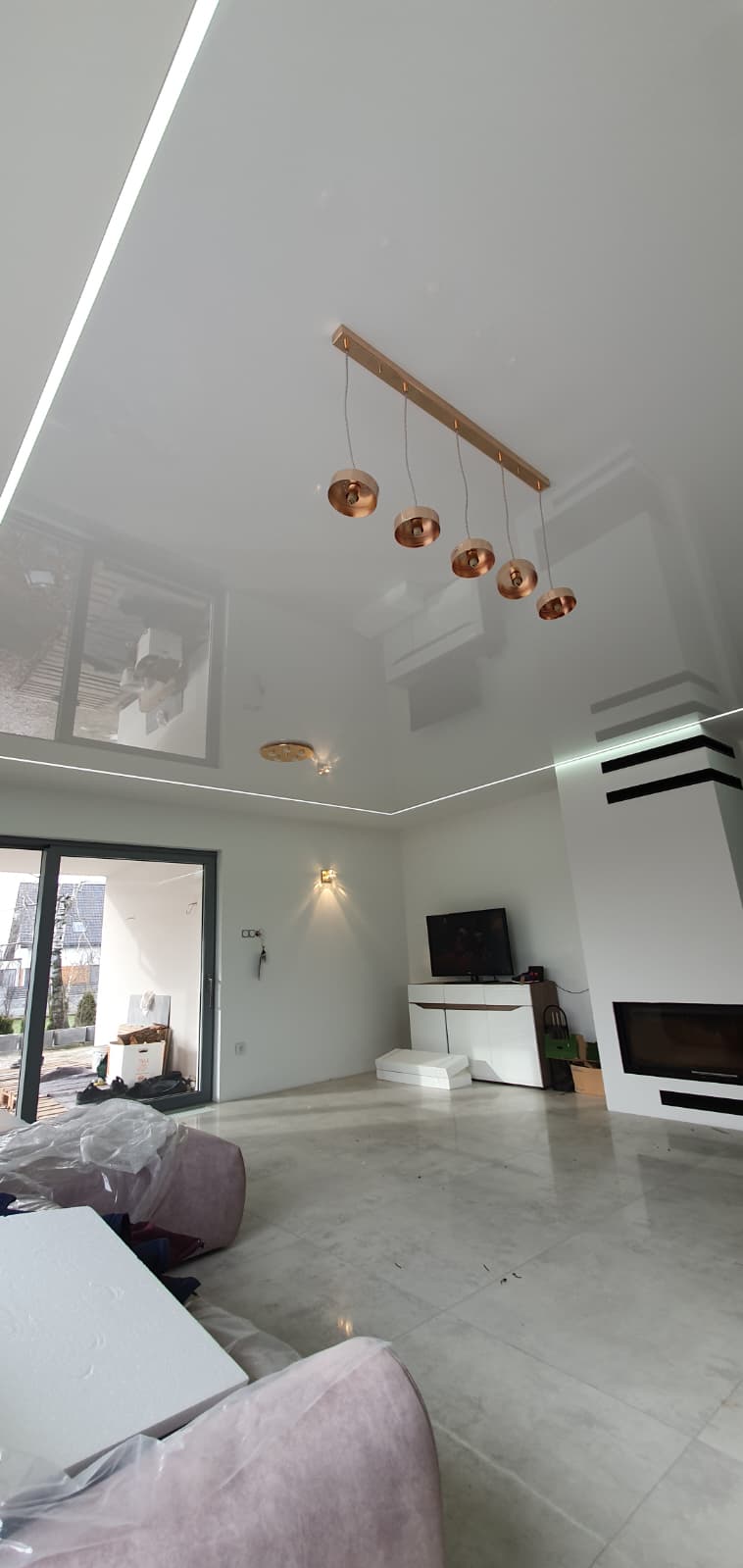 Sufit napinany — realizacja nr 76 firmy Nowoczesne Sufity Napinane, Radom i okolice