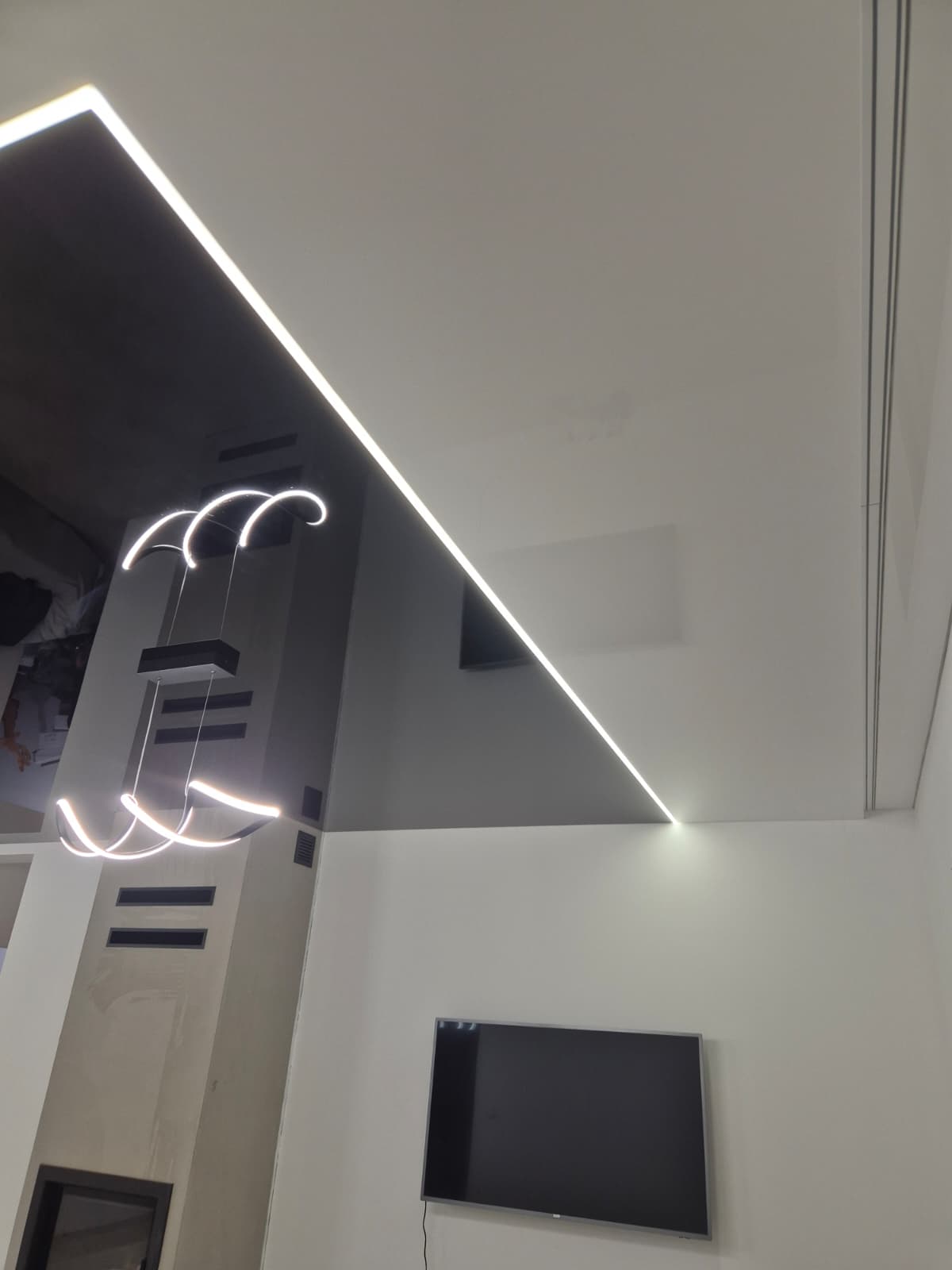 Sufit napinany — realizacja nr 78 firmy Nowoczesne Sufity Napinane, Radom i okolice