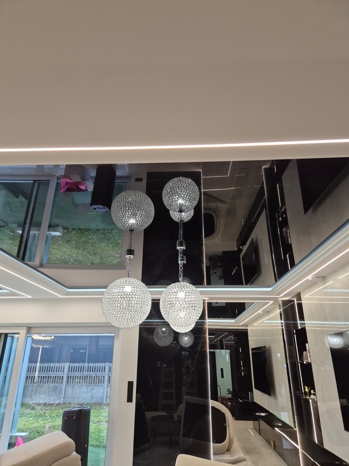 Sufit napinany — realizacja nr 93 firmy Nowoczesne Sufity Napinane, Radom i okolice
